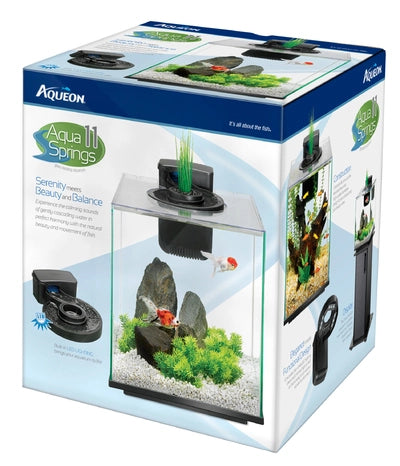 AQUA SPRINGS LED AQUARIUM KIT 8.8 G AQUEON