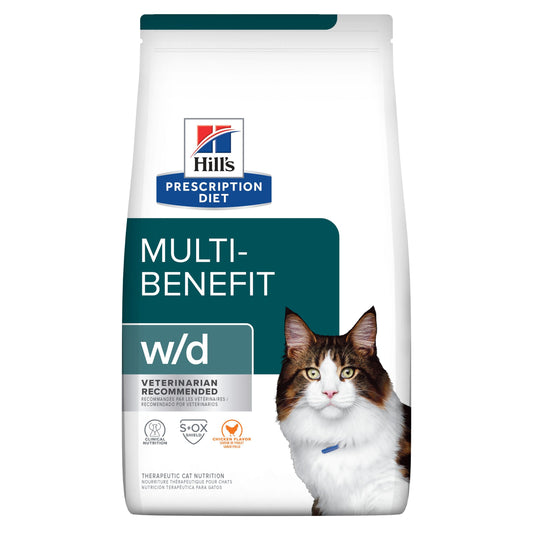 Hill's Prescription Diet w/d Multi-Benefit Feline 4 lbs