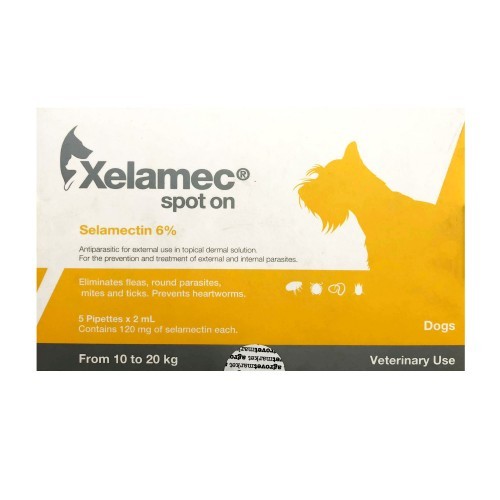 XELAMEC SPOT ON - 2 ml (Antiparasitario)