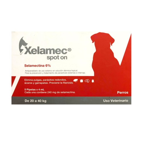 XELAMEC SPOT ON - 4 ml (Antiparasitario)